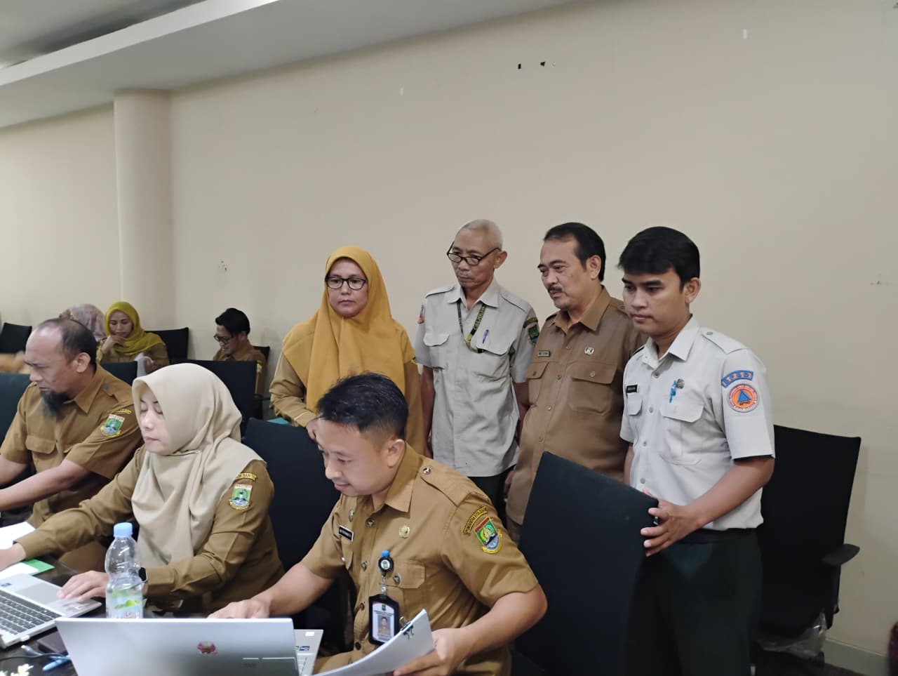 RAPAT KOORDINASI TENTANG PERHITUNGAN SKORING KELEMBAGAAN
